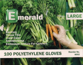 Disposable Polyethylene Gloves – Boxed and Bagged [S, M, L, & XL]