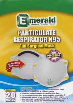 N95 Disposable Respirator Face Masks [White]