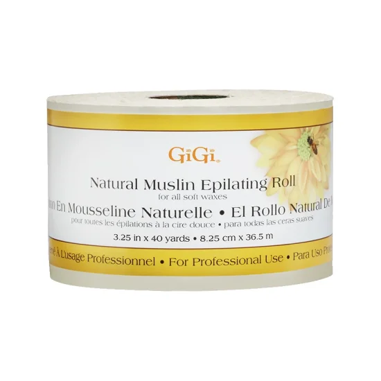 GiGi Natural Muslin Roll 3.25