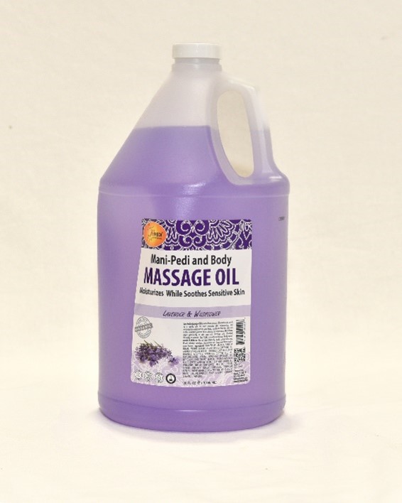 Lavender & Wildflower Mani-Pedi & Body Massage Oil 128 oz