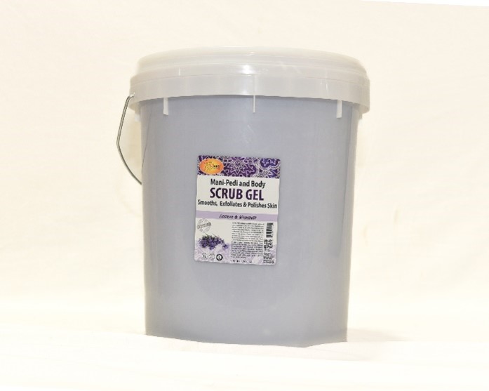 Lavender & Wildflower Mani-Pedi & Body Scrub Gel 128 oz