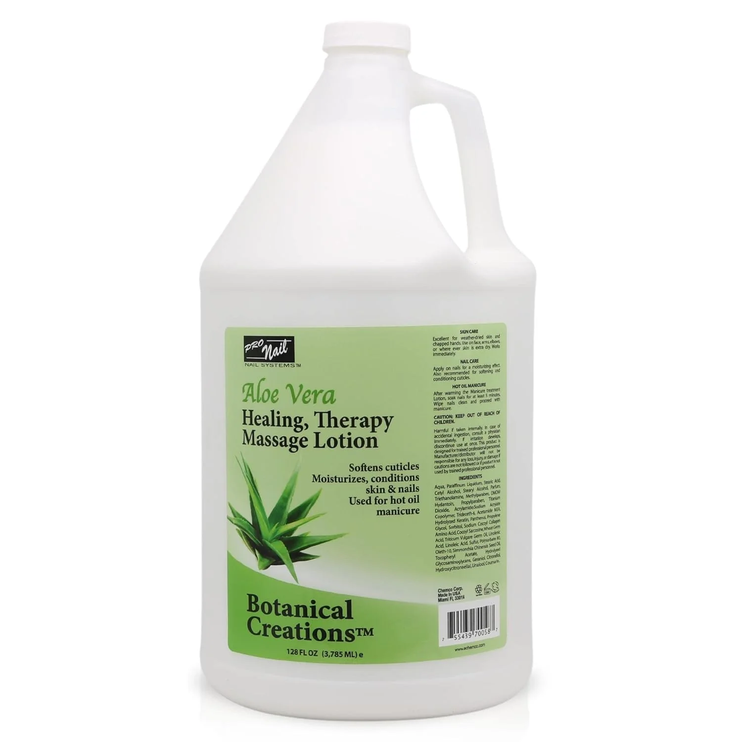 Aloe Vera Massage Lotion 1 Gallon